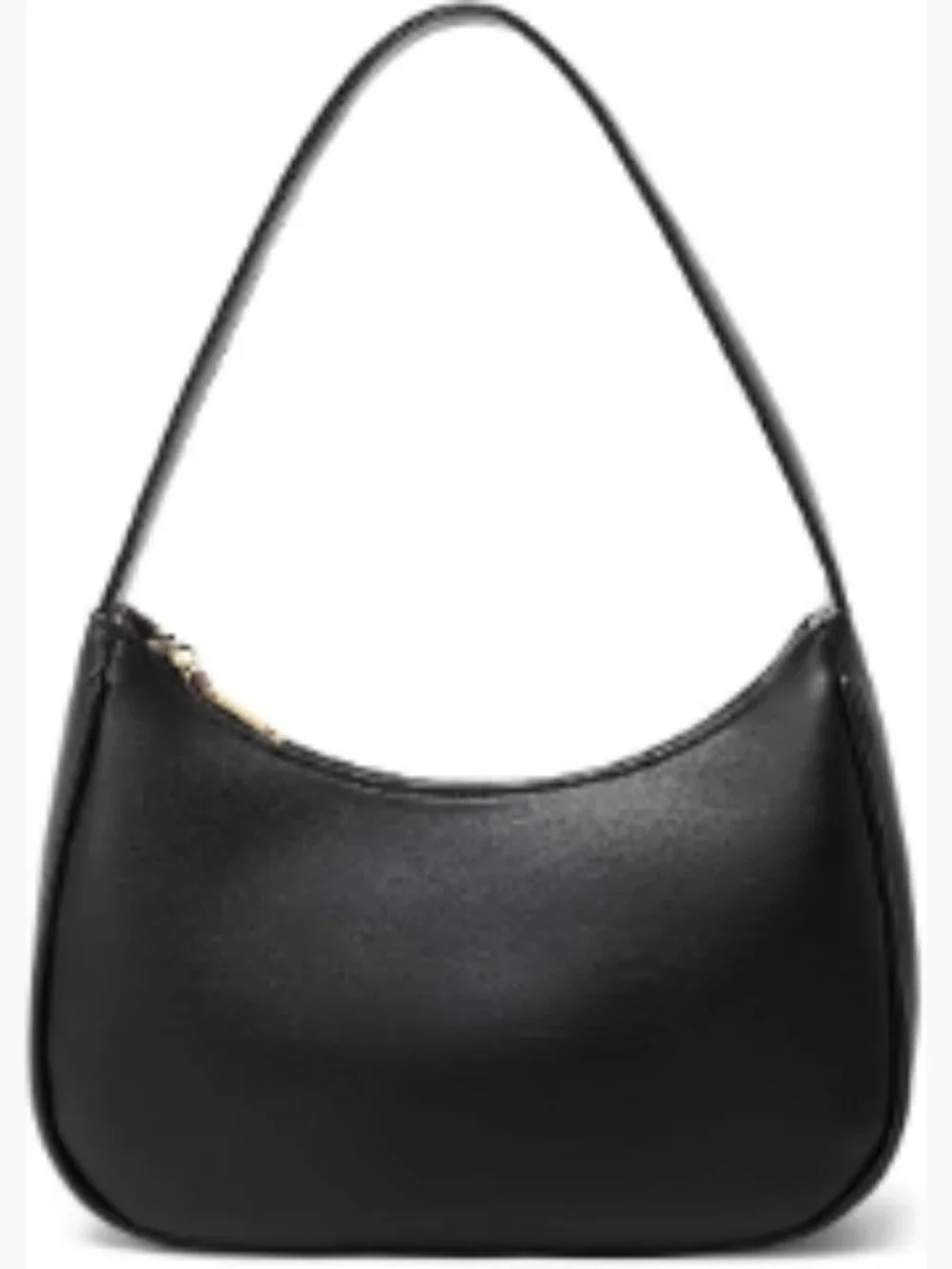 PU Leather Hobo Shoulder Bag Women Cute Tote Handbag Mini Clutch Purse Zipper